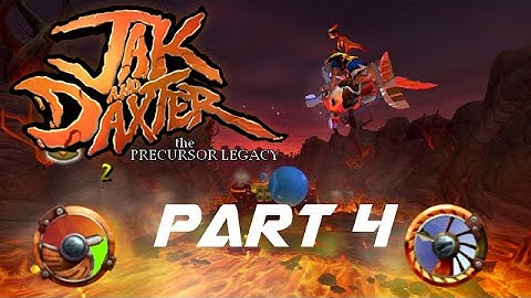 Jak and Daxter playthrough part 4 - Going through the Fire Canyon