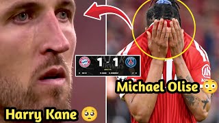 Look At Harry Kane And Michael Olise Devastated After PSG Eliminate Bayern Munich From The UCL 🥺😭