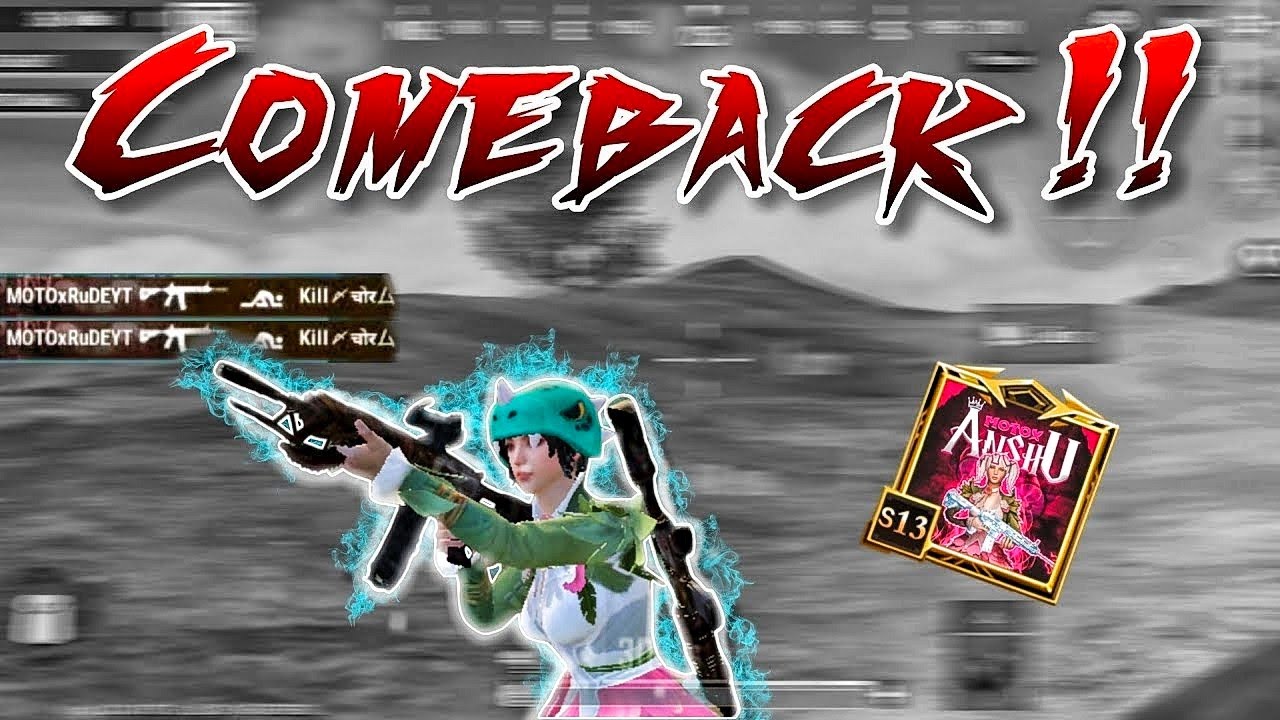 🔥 Comeback • Pubg Lite Montage • IQOO Neo 6 • MOTO x ANSHU |