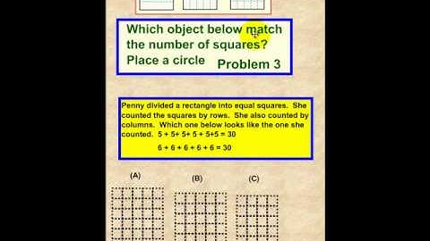 VIDEO 2 DIVIDING RECTANGLES INTO EQUAL SQUARES