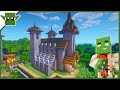 Minecraft Medieval Church | Building Tutorial (Easy Starter Materials #1)