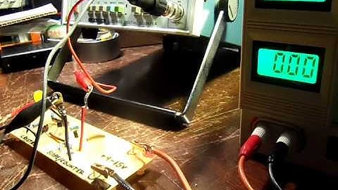 Oscillator Crystal Test Circuit