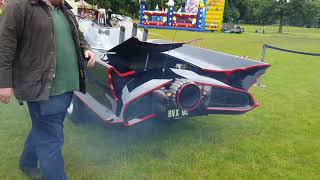 The Original 1966 Bat Mobil starts up