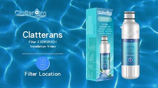 💧 How to Install the Replacement for Filter 2 EDR2RXD1