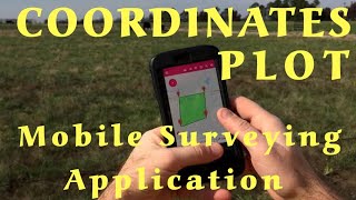 LAND SURVEY USING SMARTPHONE APPLICATIONS: How to Input COORDINATES, 2022 || LAND SURVEY App. screenshot 3
