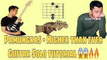 Pamungkas Higher Than Ever Guitar Solo Tutorial With Step By Step EASY