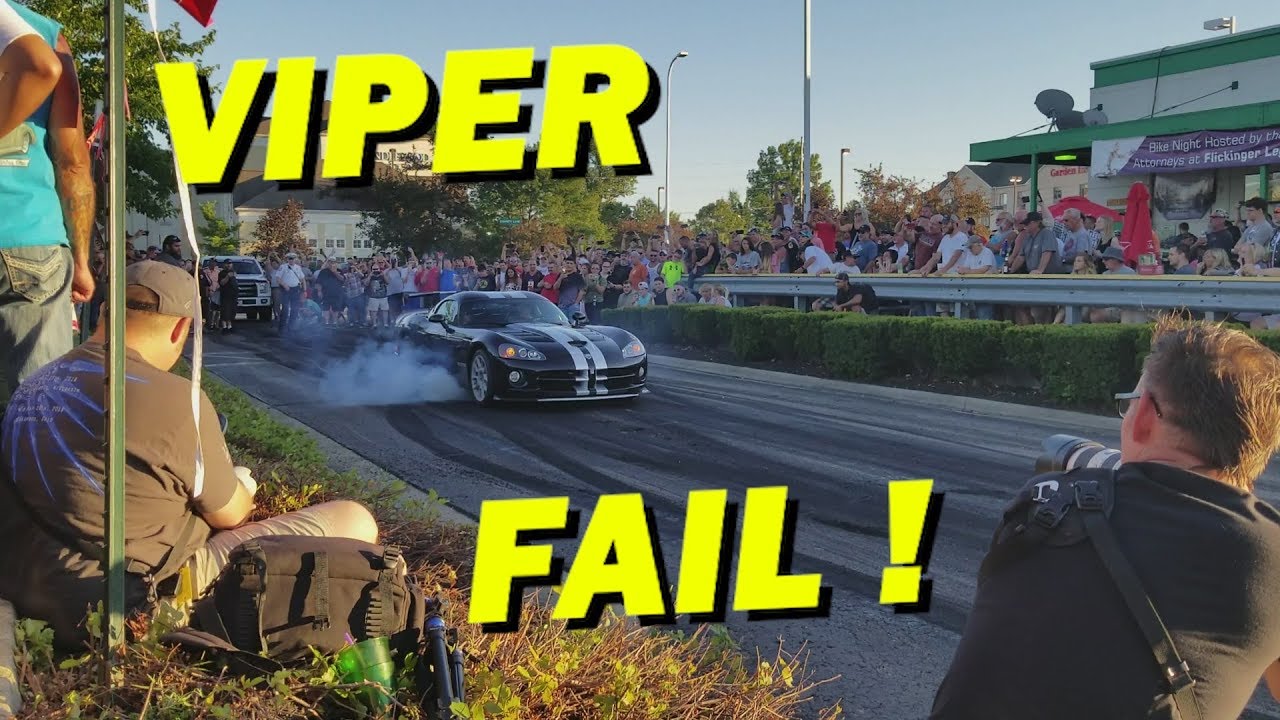 Viper DESTROYS Clutch in Burnout Competition YouTube