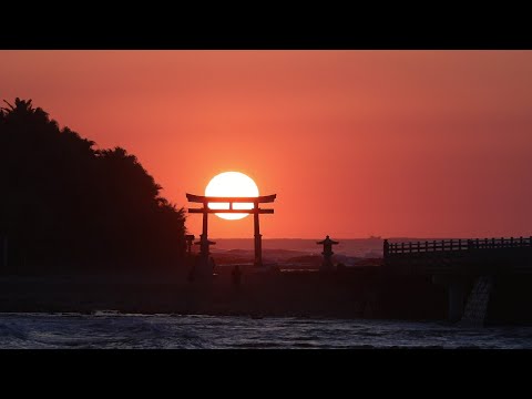 【LIVE配信】 2023年元旦  初日の出  宮崎県青島〖自然映像〗