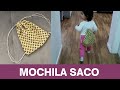 DIY -  MOCHILA SACO MUITO FACIL DE FAZER