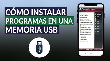 Cómo instalar programas en una memoria USB y ahorrar espacio en disco duro