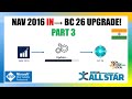 Data Upgrade NAV 2016 ➡️ BC 26 IN | India Localization | Ultimate Guide (Part 3)
