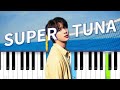 JIN, BTS - SUPER TUNA (슈퍼 참치)  | Piano Tutorial