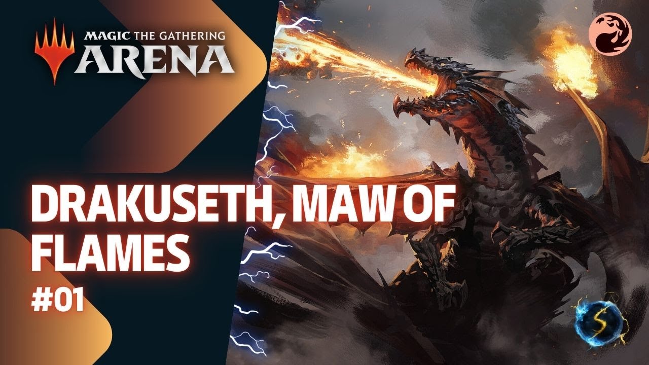 It's Showtime: Drakuseth, Maw of Flames🔥 #01 "Goblin Charbelcher 26 DMG - MTG Arena - Historic Brawl