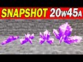 Minecraft 1.17 Snapshot 20w45a Overview &amp; Gameplay (Java Edition PC)