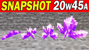 Minecraft 1.17 Snapshot 20w45a Overview & Gameplay (Java Edition PC)