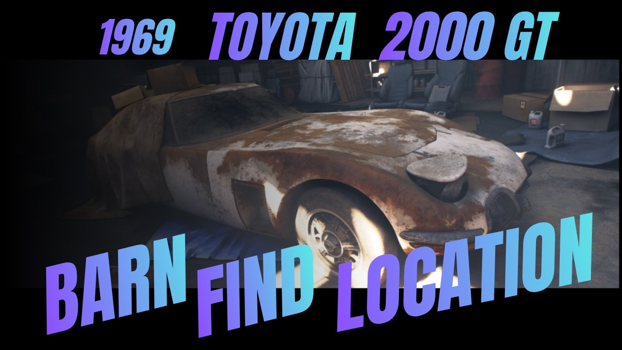Forza Horizon 6 | 1969 Toyota 2000 GT - BARN FIND Location - Green