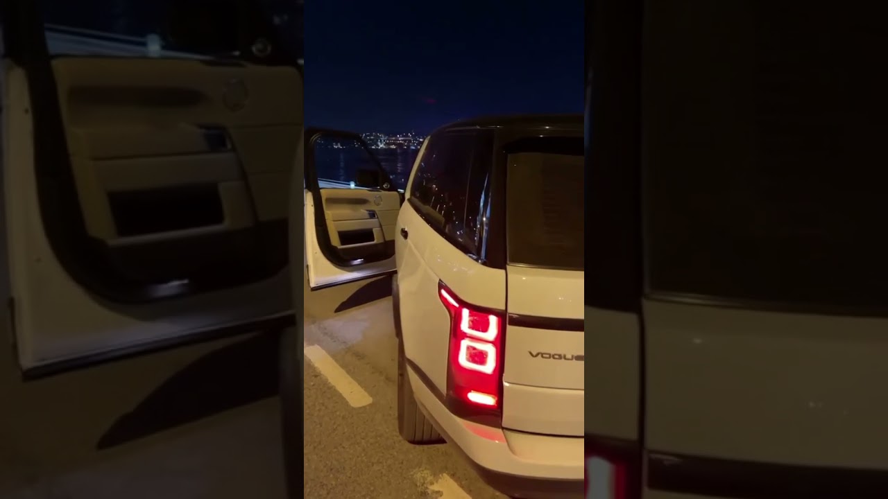 Range Rover Vogue gece snap fullHD instagram story tiktok