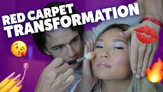 Red Carpet Transformation! | Nickelodeon Kids Choice Sports Awards | Chloe Kim