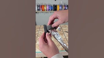 aluMINIUM foil flattener? #3dprinting #3dprinted #3dprinter