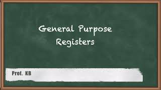 General Purpose Registers (GPRs) - PIC18F Programming Model and Instruction Set