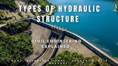 Types of Hydraulic Structures | Dams, Weirs, Barrages & Canals Explained