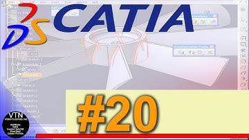 01-20 CATIA v5 TUTORIAL:  ( Mirror )