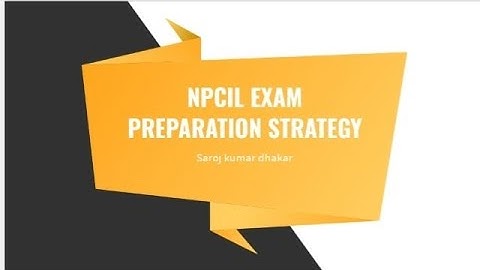 Npcil EXAM Preparation Strategy||NPCIL scientific assistant new syllabus 2022 #npcil #dae