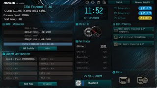 Asrock Pro4 z390m Overclocking Patriot Viper Steel 4000mhz & i5-9600k