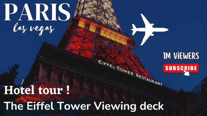 Eiffel Tower Viewing Deck in Paris Casino Las Vegas 2023 - amazing