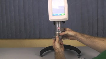 Brookfield Cone and Plate Viscometer/Rheometer Gap Setting