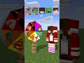 JJ and Mikey vs Wheel of Fortune - Maizen Minecraft Animation #maizen #minecraft #shorts