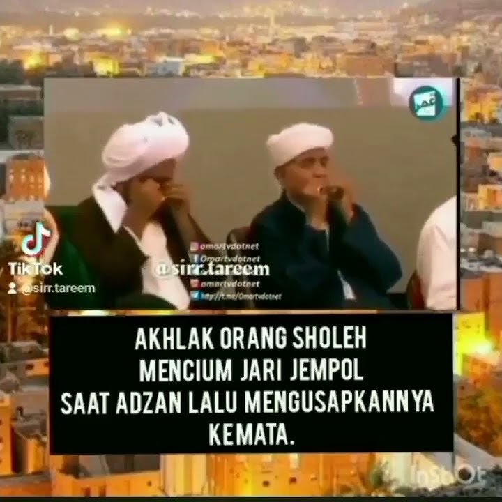 Mengapa Ulama Salaf Mengusap Mata Saat Adzan