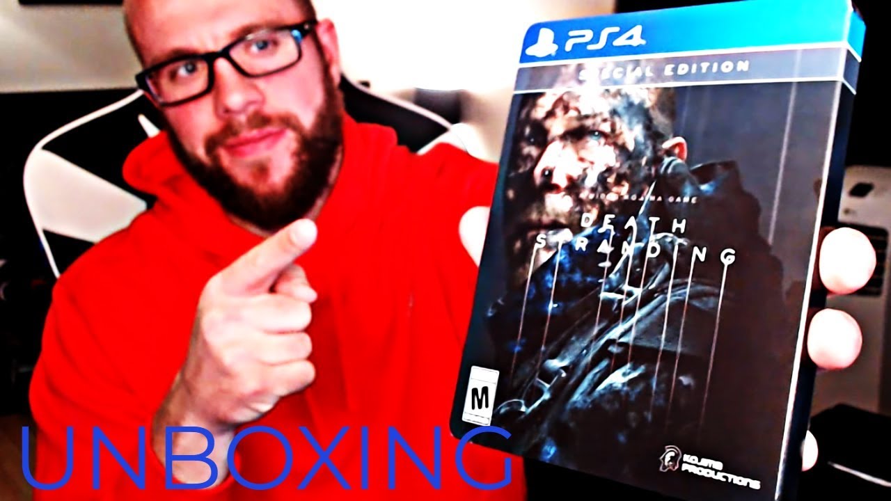 Death Stranding Special Edition Unboxing - PS4 - YouTube