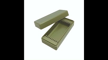 PLAZA PLASTIC SLIDE STORAGE BOXES 10 CAPACITY #microscopeslides #microscope #microscopeslide