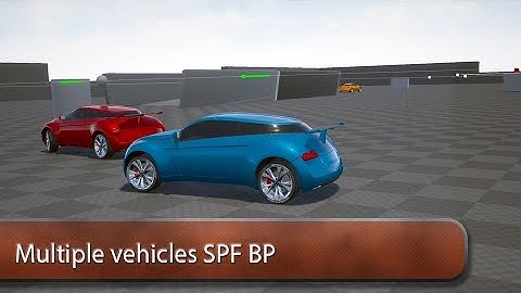 Unreal Engine 4 - Multiple Vehicles SplinePathFollow BP