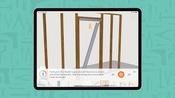 Installation of Knock Down Wood Stud Frame