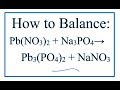 Balancing Chemical Equations and Polyatomic Ions