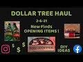 DOLLAR TREE HAUL TIME 2-6-21