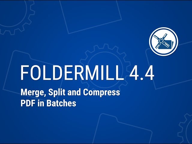 Splitting Multipage PDF by Page Ranges - FolderMill