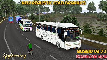 NEW REALISTIC COLD GRAPHICS IN BUSSID |BUSSID V3.7.1||SPG GAMING|