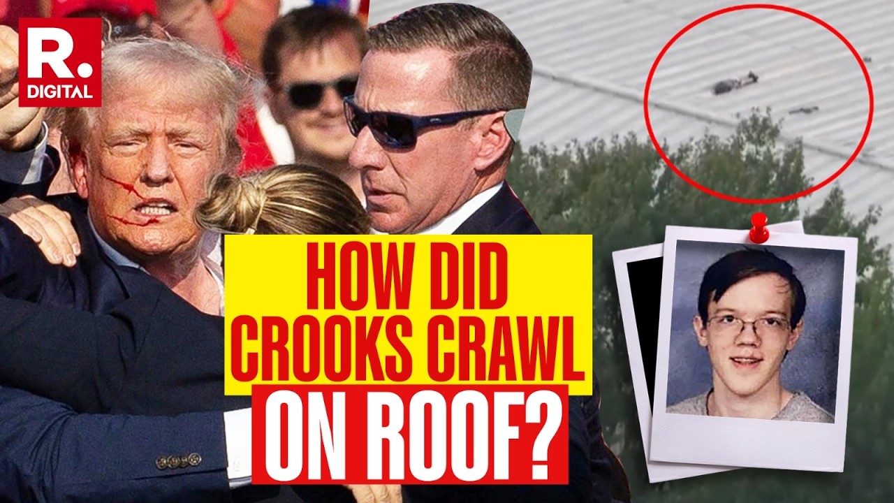 Trump Assassination Attempt: UNSEEN Video Shows How Thomas Crooks