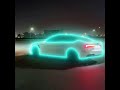 Audi A5 (with neon effect)