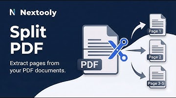 How to Split PDF Pages Online for Free (Extract Specific Pages) | Nextooly