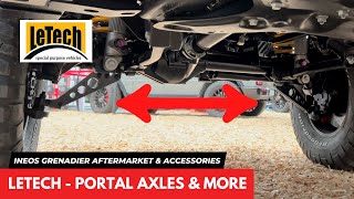 Ineos Grenadier x LeTech - Portal Axles & More