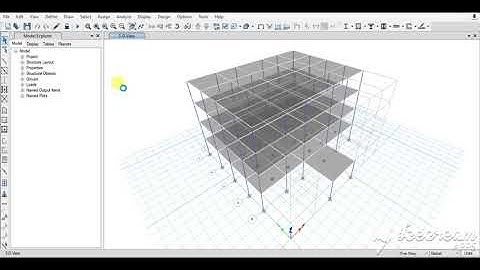 HOW TO EXPORT .e2k  file in etabs?