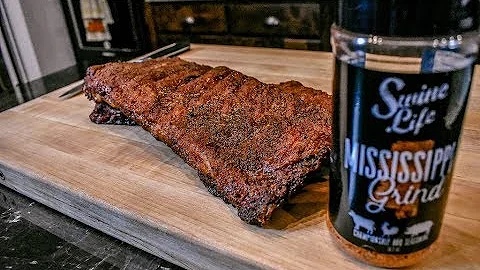 No Wrap Ribs on a Pellet Grill