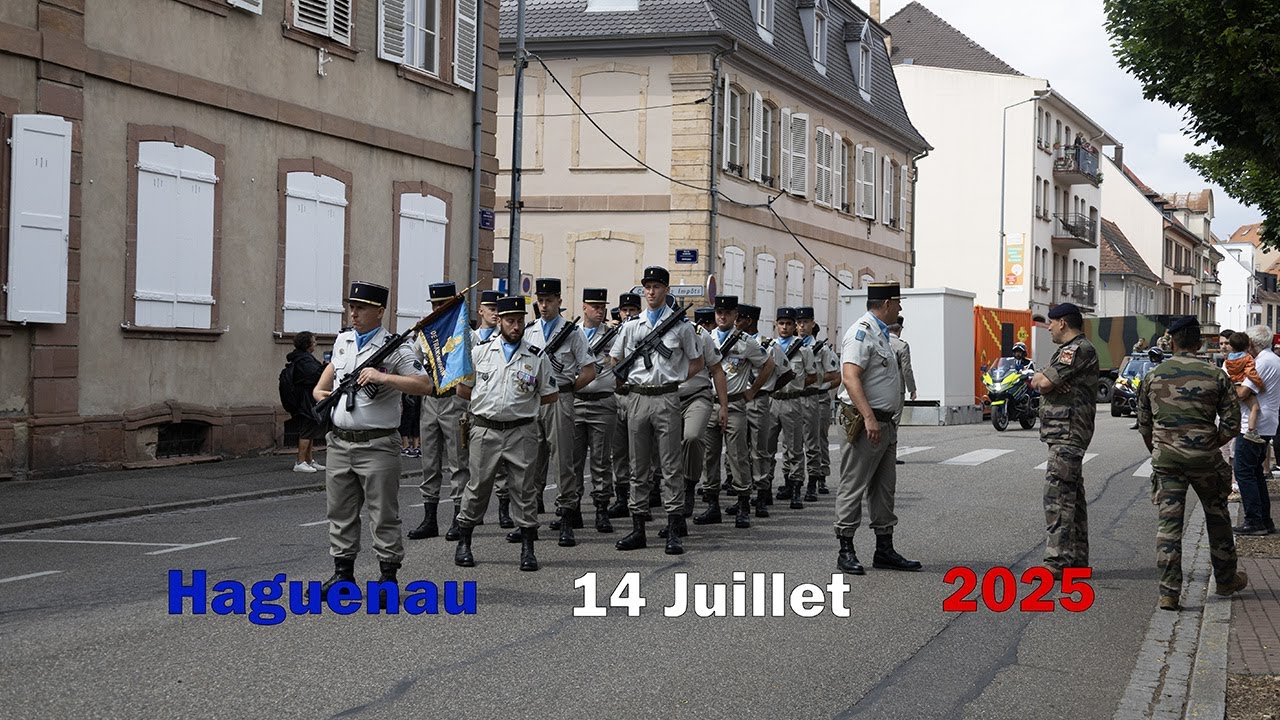 Haguenau défilé du 14 juillet 2025. #fetenationale