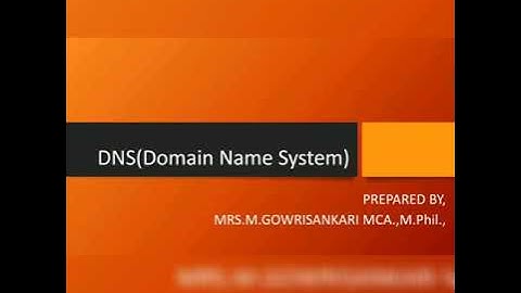 Domain Name System- Introduction, Overview 12th CA Chapter-12 Part-1