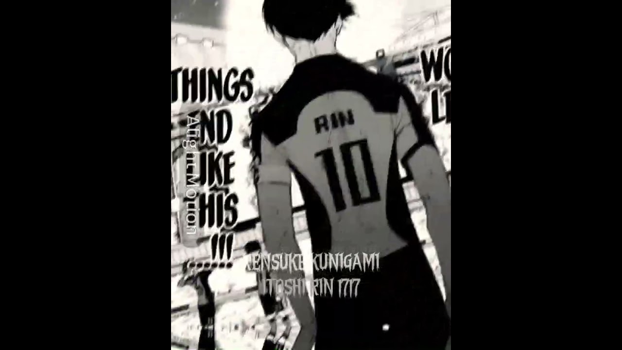 DemBele x Rin Itoshi #bluelock #manga #edit #dembele