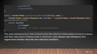 Solving Classcastexception With Superbuilder In Java Inheritance